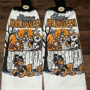 Mickey Mouse and Friends Halloween Hanging Towels